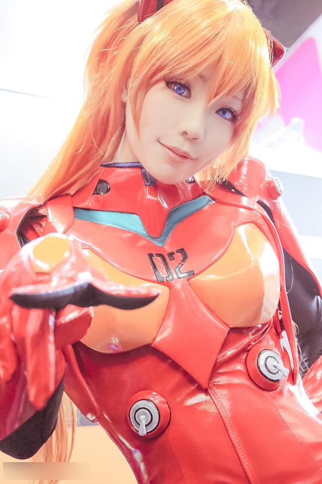 三组日本动漫《新世纪福音战士》角色明日香COSPLAY作品欣赏-1.jpg