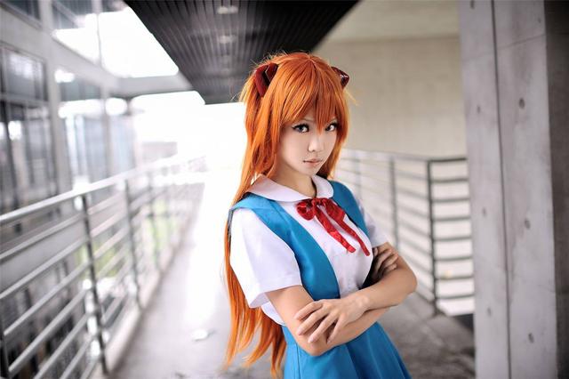 三组日本动漫《新世纪福音战士》角色明日香COSPLAY作品欣赏-3.jpg