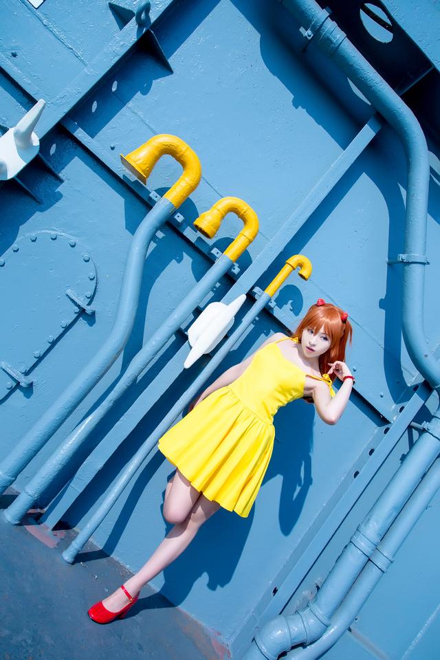 三组日本动漫《新世纪福音战士》角色明日香COSPLAY作品欣赏-12.jpg