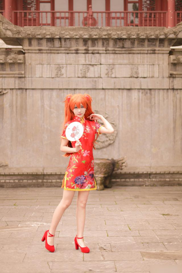 三组日本动漫《新世纪福音战士》角色明日香COSPLAY作品欣赏-15.jpg