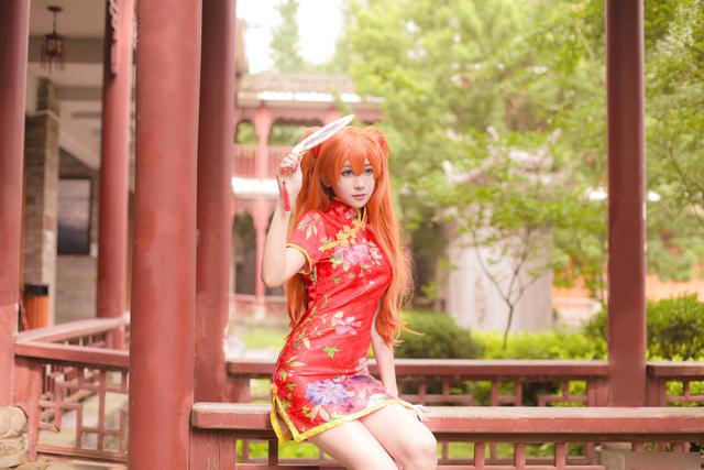三组日本动漫《新世纪福音战士》角色明日香COSPLAY作品欣赏-16.jpg