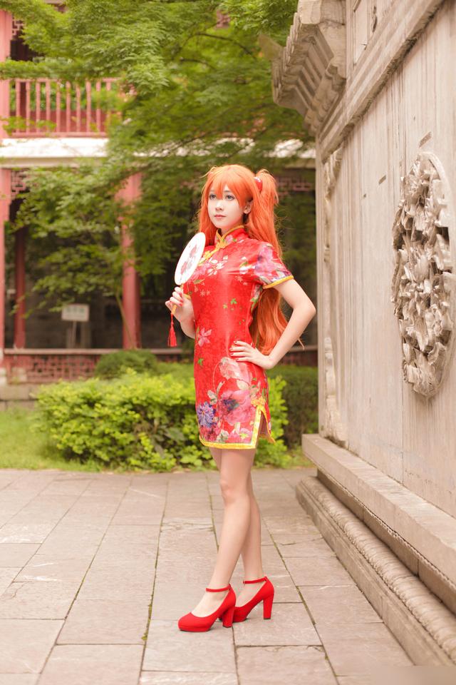 三组日本动漫《新世纪福音战士》角色明日香COSPLAY作品欣赏-17.jpg