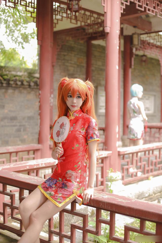 三组日本动漫《新世纪福音战士》角色明日香COSPLAY作品欣赏-19.jpg