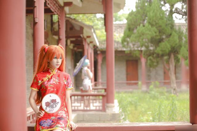 三组日本动漫《新世纪福音战士》角色明日香COSPLAY作品欣赏-20.jpg