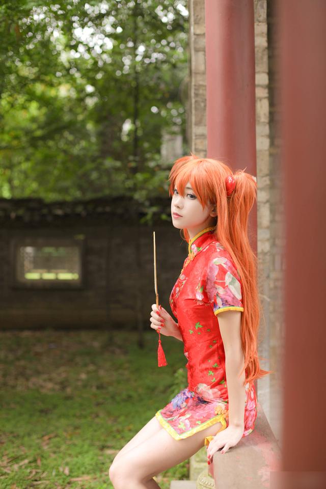 三组日本动漫《新世纪福音战士》角色明日香COSPLAY作品欣赏-18.jpg