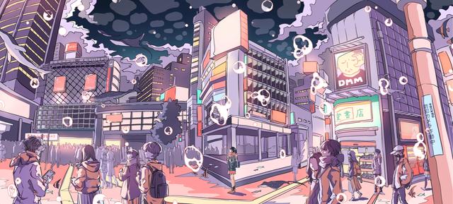 来自于日本插画师的一组画风个性的作品！色彩艳丽很有视觉冲击力-2.jpg