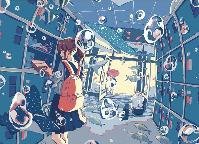 来自于日本插画师的一组画风个性的作品！色彩艳丽很有视觉冲击力-20.jpg