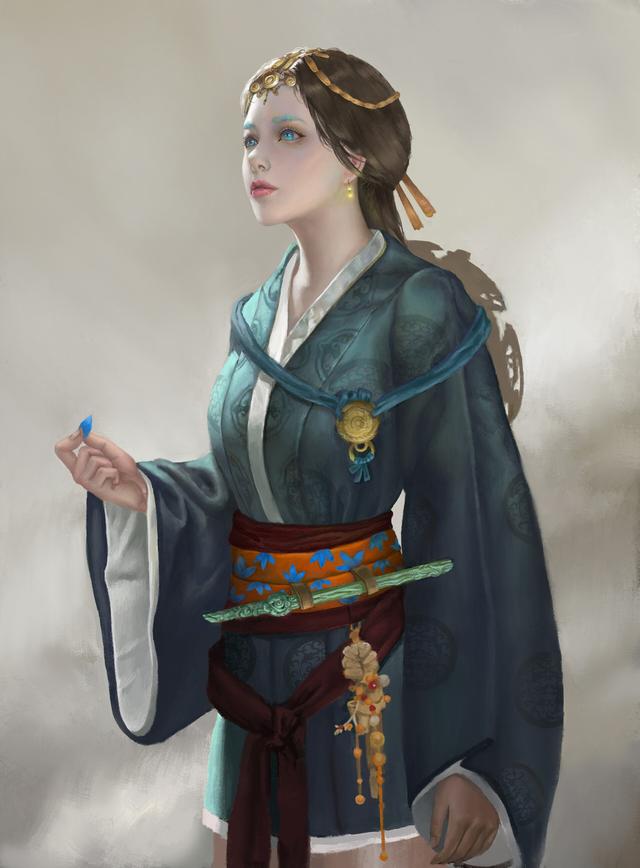 多位韩国画师绘制的一组精品人物画集！造型漂亮画风很有韩国特色-17.jpg