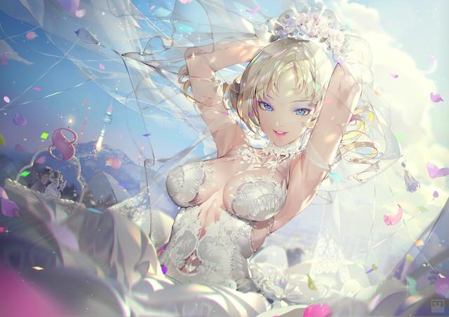 多位韩国画师绘制的一组精品人物画集！造型漂亮画风很有韩国特色-22.jpg
