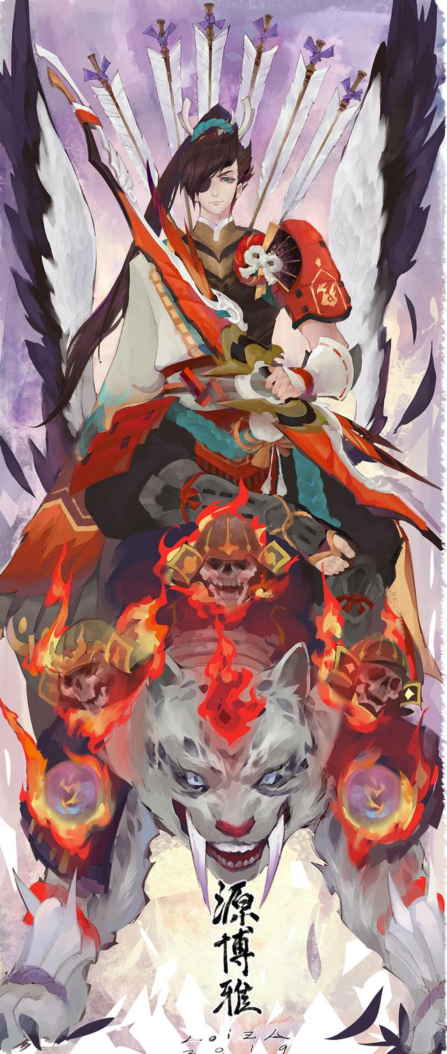 台湾画师一组画风潇洒的阴阳师同人插画！这位画师对阴阳师是真爱-2.jpg
