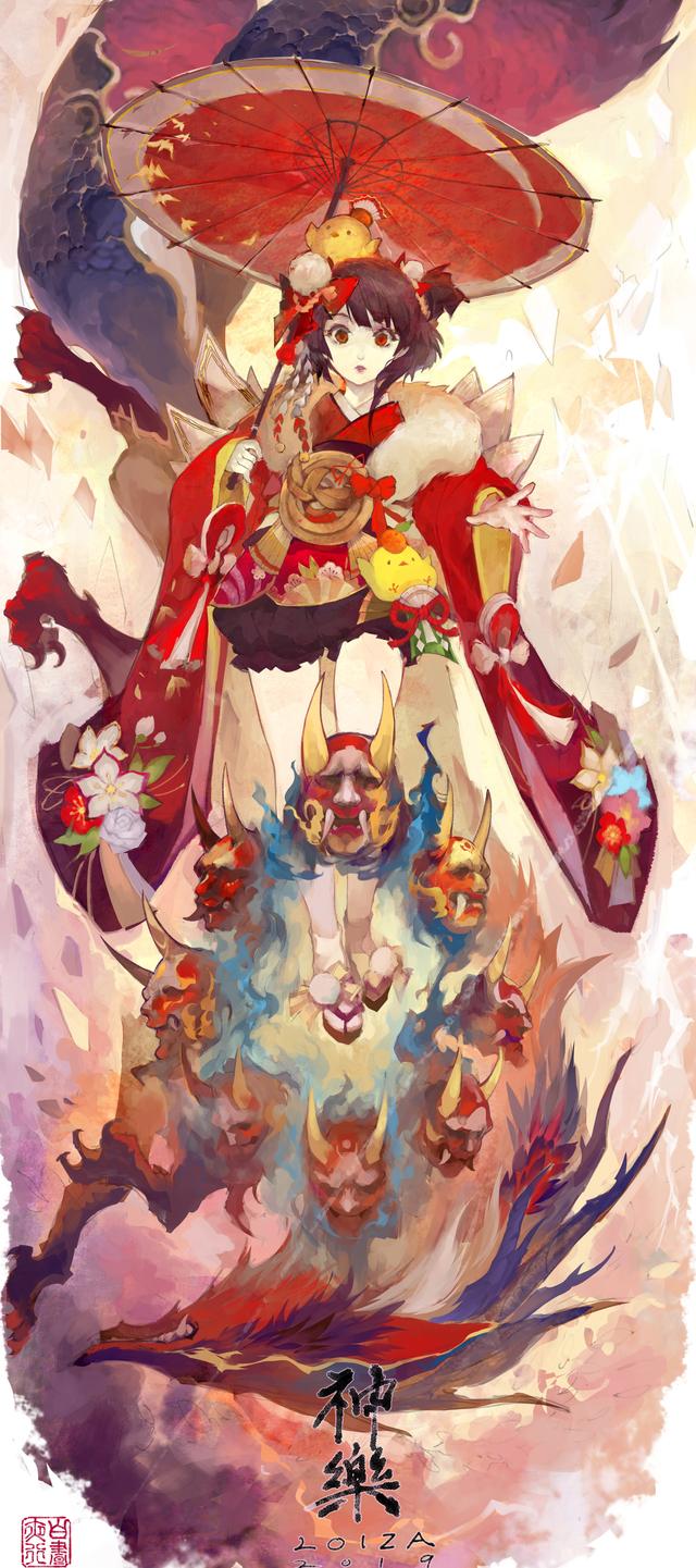 台湾画师一组画风潇洒的阴阳师同人插画！这位画师对阴阳师是真爱-6.jpg