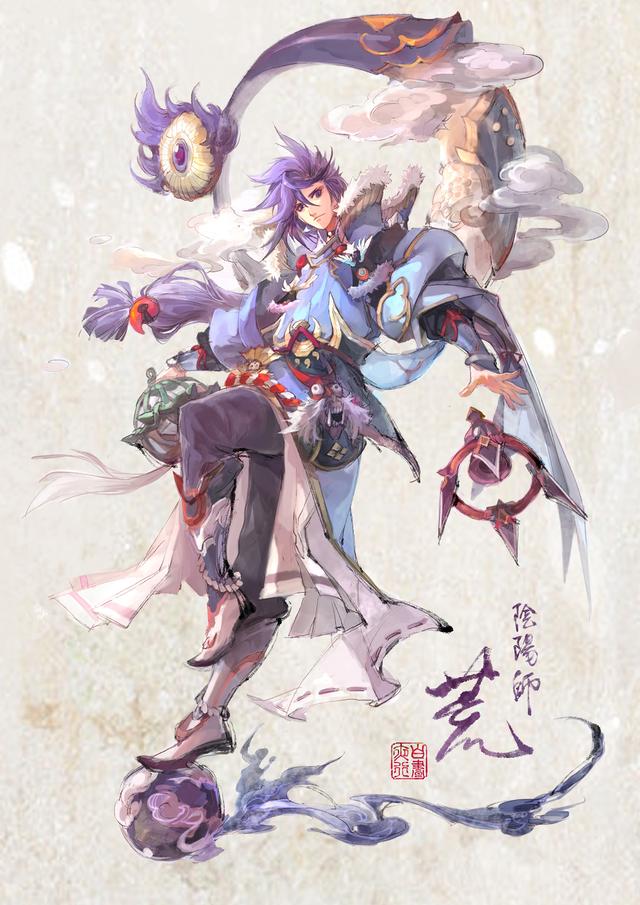 台湾画师一组画风潇洒的阴阳师同人插画！这位画师对阴阳师是真爱-9.jpg