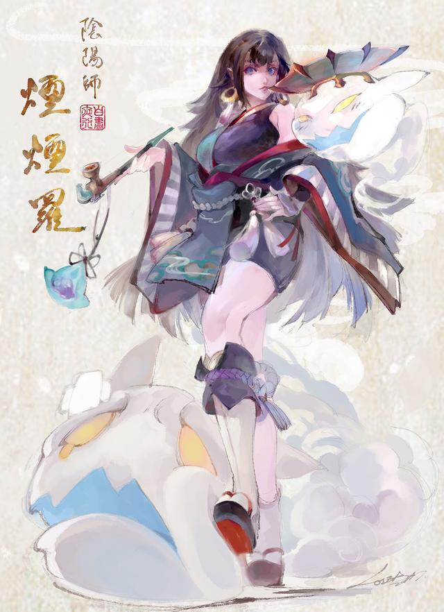 台湾画师一组画风潇洒的阴阳师同人插画！这位画师对阴阳师是真爱-10.jpg