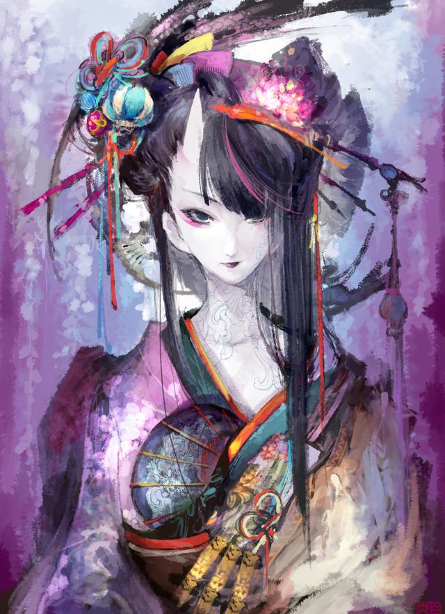 台湾画师一组画风潇洒的阴阳师同人插画！这位画师对阴阳师是真爱-15.jpg