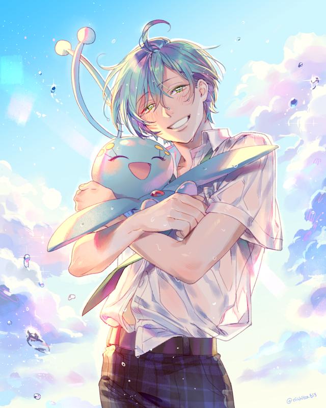 日本插画师的一组画技成熟的人物插画作品！绝对是男帅女靓的佳作-14.jpg