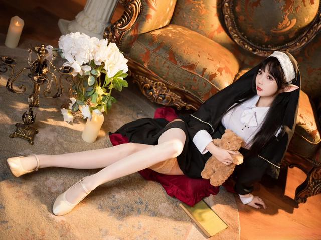 二次元cosplay,超清晰唯美修士美女图！-6.jpg