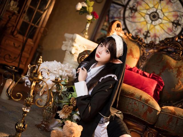 二次元cosplay,超清晰唯美修士美女图！-9.jpg