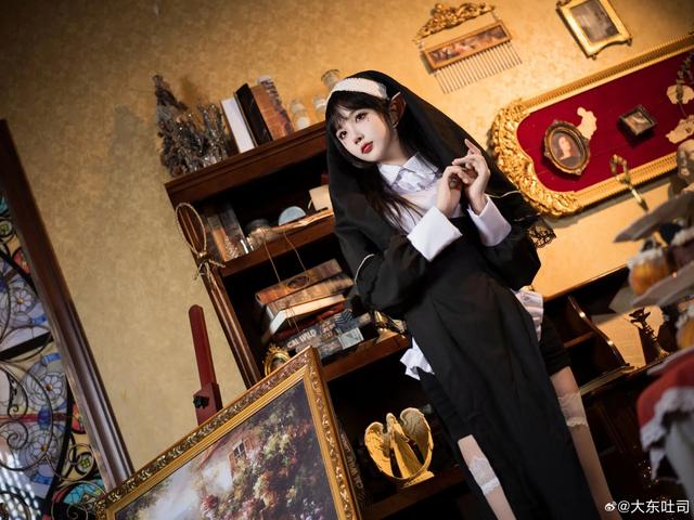 二次元cosplay,超清晰唯美修士美女图！-16.jpg