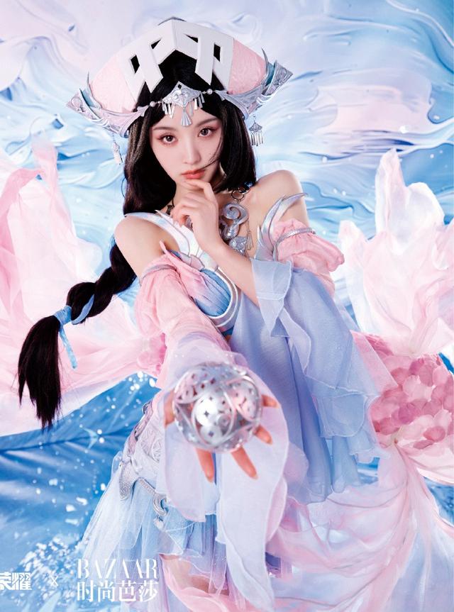 田曦薇-《王者荣耀》二次元Cosplay西施造型写真，灵动飘逸小仙女-6.jpg