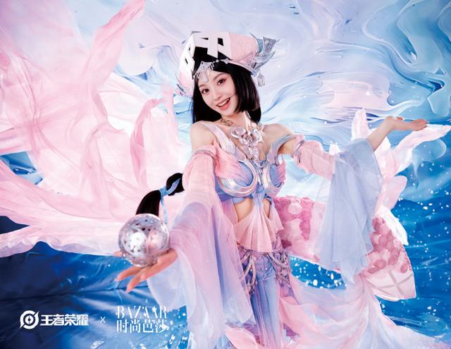 田曦薇-《王者荣耀》二次元Cosplay西施造型写真，灵动飘逸小仙女-10.jpg