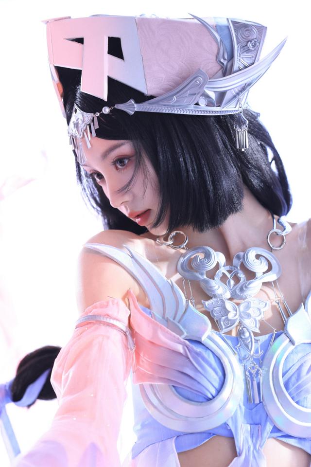 田曦薇-《王者荣耀》二次元Cosplay西施造型写真，灵动飘逸小仙女-11.jpg