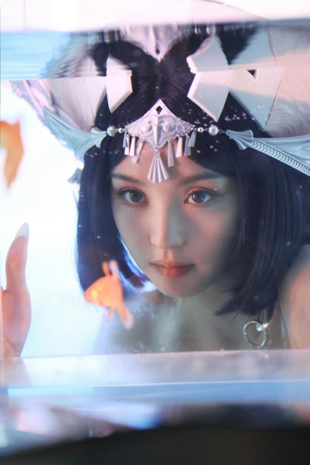 田曦薇-《王者荣耀》二次元Cosplay西施造型写真，灵动飘逸小仙女-17.jpg
