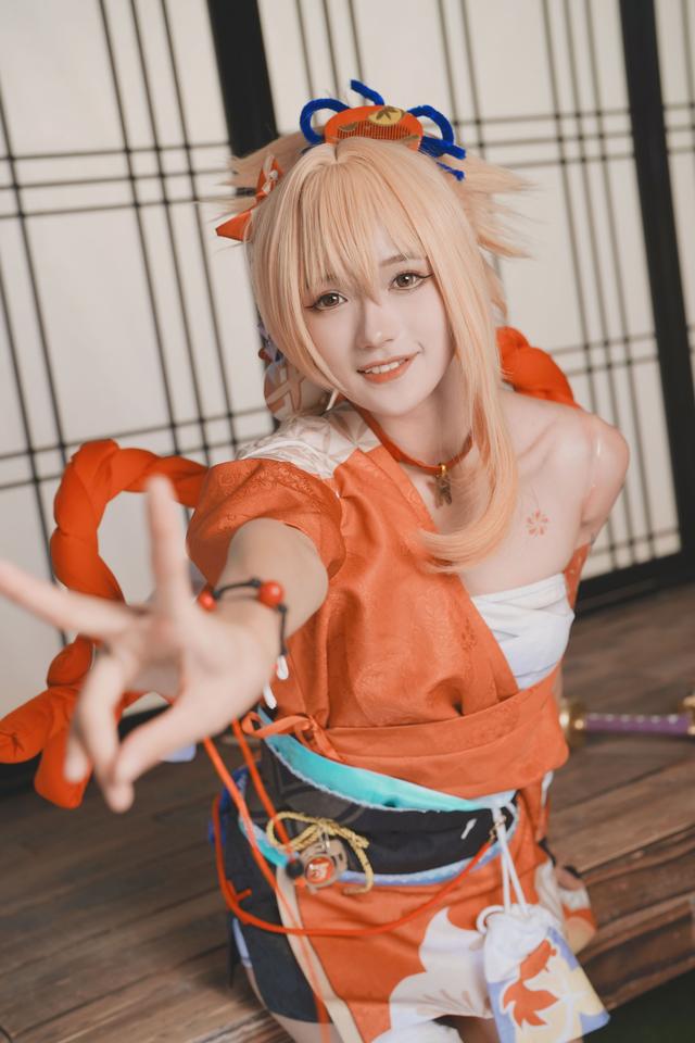 二次元COS世界：兔子演绎“我就说我就是宵宫”动漫风中热情绚烂-4.jpg