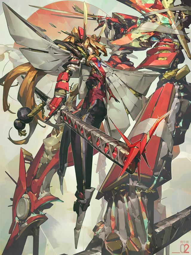 一组画风绝对帅气的插画欣赏！画技十分优秀的高质量作品！-1.jpg