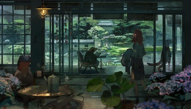 来自日本插画师的一组漂亮人物插画作品欣赏！画技精良的华丽大作-8.jpg