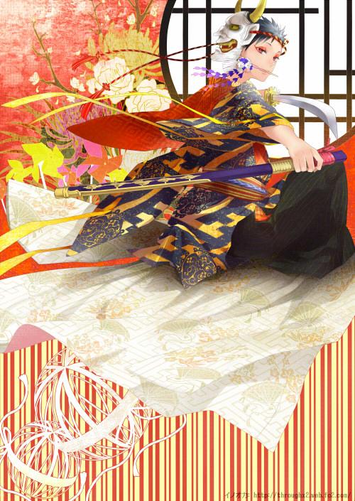 来自日本插画师的一组漂亮人物插画作品欣赏！画技精良的华丽大作-7.jpg