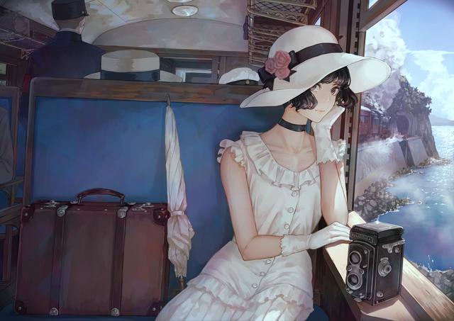 来自日本插画师的一组漂亮人物插画作品欣赏！画技精良的华丽大作-11.jpg