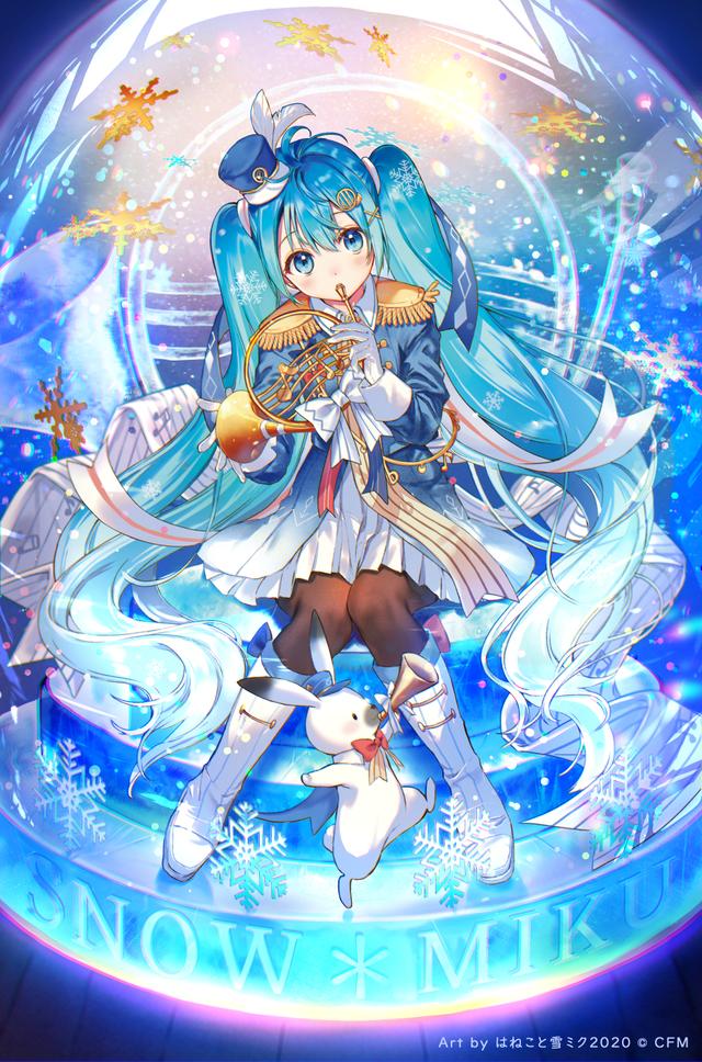 一组非常漂亮的初音未来同人插画作品欣赏！造型美型画风相当唯美-4.jpg