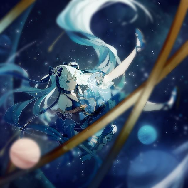 一组非常漂亮的初音未来同人插画作品欣赏！造型美型画风相当唯美-11.jpg