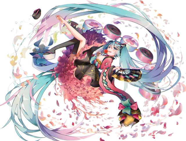 一组非常漂亮的初音未来同人插画作品欣赏！造型美型画风相当唯美-16.jpg
