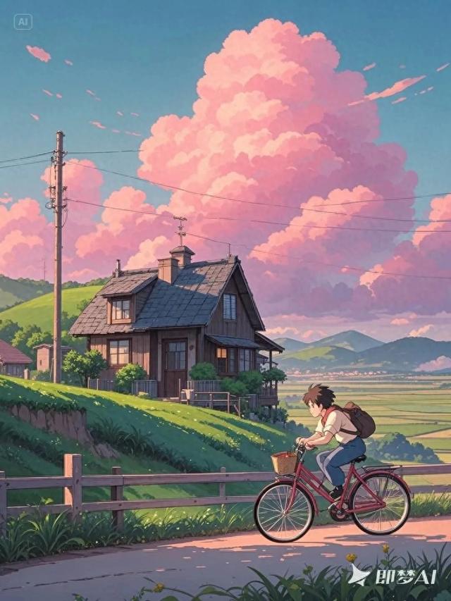 有一种夏天，是宫崎骏动漫里的样子。-1.jpg