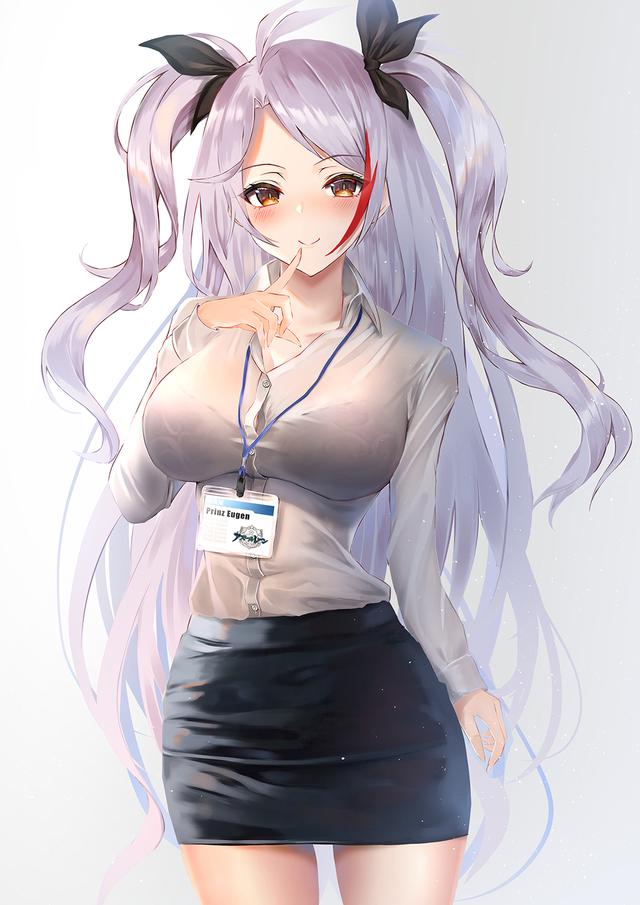 二次元碧蓝航线欧根亲王壁纸图包原画插画素材图合集-2.jpg