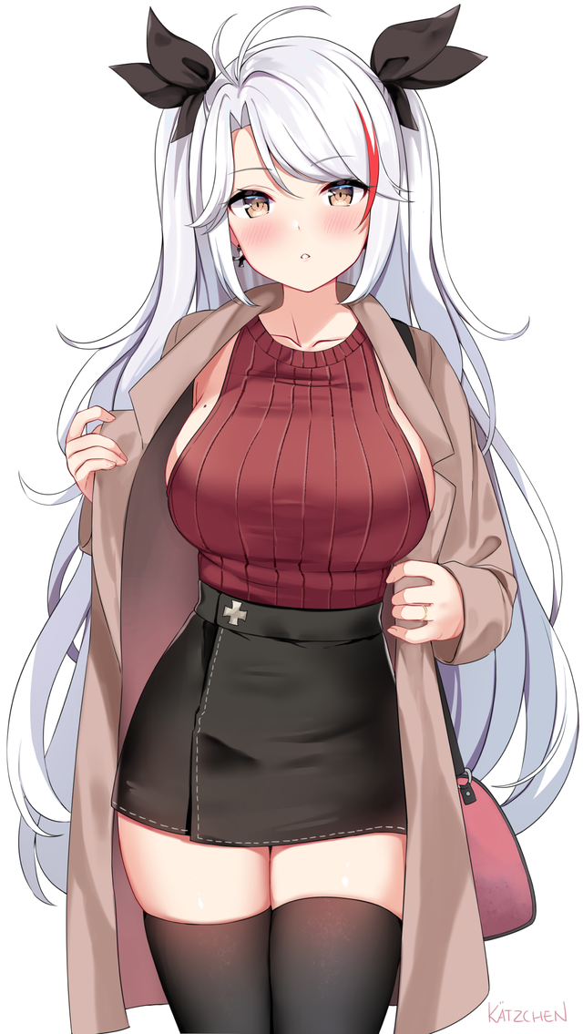 二次元碧蓝航线欧根亲王壁纸图包原画插画素材图合集-7.jpg