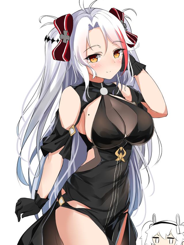 二次元碧蓝航线欧根亲王壁纸图包原画插画素材图合集-10.jpg