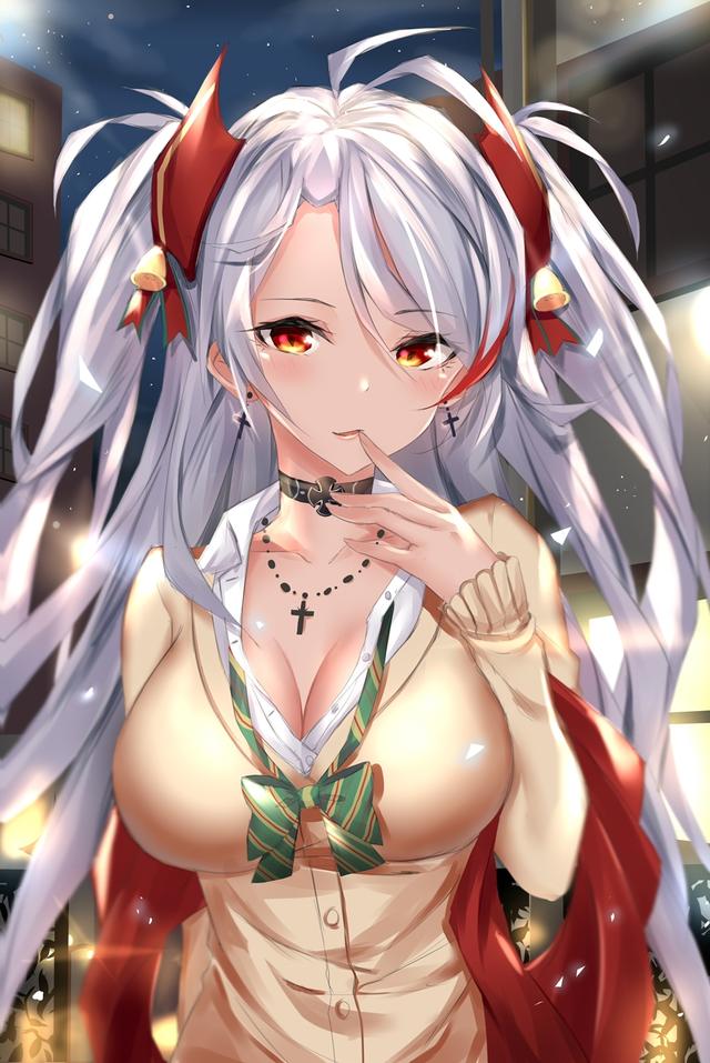 二次元碧蓝航线欧根亲王壁纸图包原画插画素材图合集-37.jpg