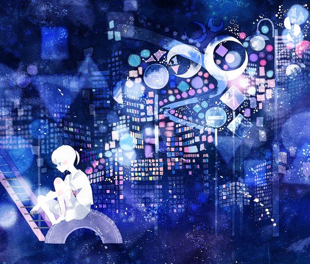 来自日本的插画师一组画面非常唯美的插画欣赏！很有艺术感的作品-1.jpg