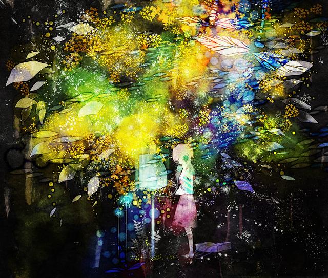 来自日本的插画师一组画面非常唯美的插画欣赏！很有艺术感的作品-9.jpg
