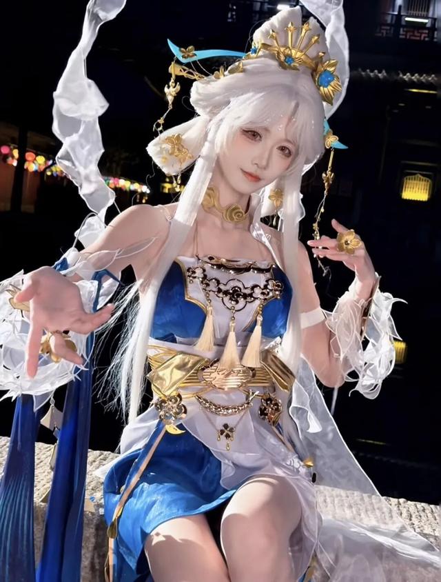 cosplay二次元｜手游|落星盏嫦娥.以星为衣，以月为冠，此乃月下神女-16.jpg