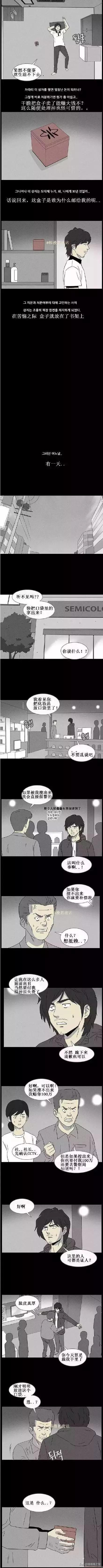 漫画《养盒子》，吞噬物体吐出金钱的盒子-3.jpg