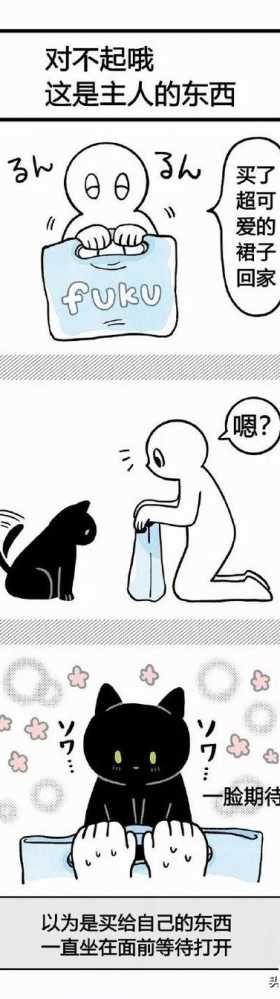 漫画《猫猫的误会》我家的猫也是经常这样的