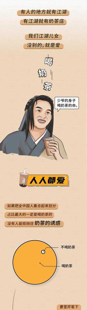 奶茶就像是磨人的妖精，你明知常宠幸它不好，但就忍不住（漫画）