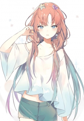 韩国画师的一组造型可爱的同人插画欣赏！看看有没有你喜欢的角色