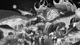 占地4000平方米 巨型灯组创历年之最