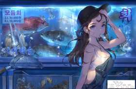 相当擅长画妹子的韩国女性插画师whoisshe作品欣赏！可爱值爆表