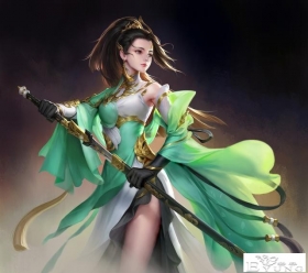 国人画师画功不俗的一组人物绘画作品！既有国风大作也有同人插画