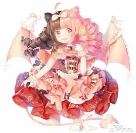 一组造型相当可爱的萌系Q版动漫插画作品！绝对能让人萌出鼻血哦